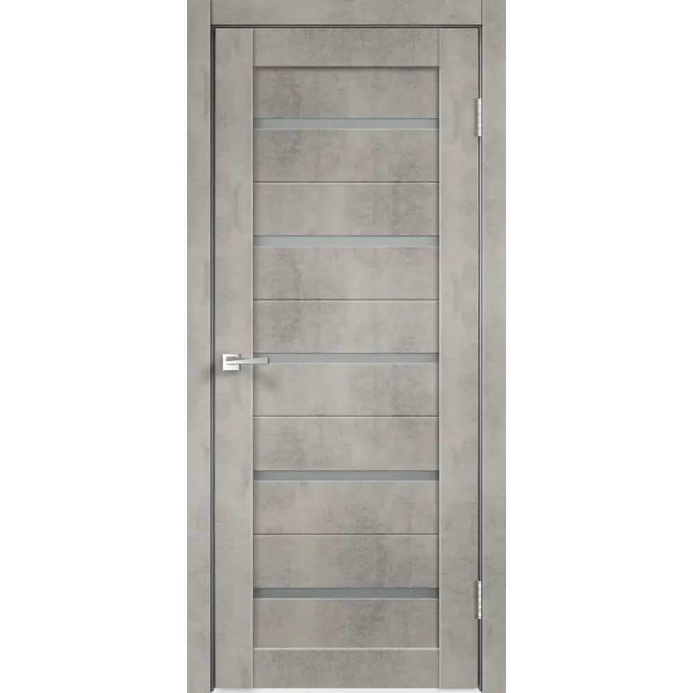 Фото Дверь межкомнатная Velldoris Vision 7 остеклённая 200x80см полипропилен цвет светло-серый без замка и петель Фото Дверь межкомнатная Velldoris Vision 7 остеклённая 200x80см полипропилен цвет светло-серый без замка и петель