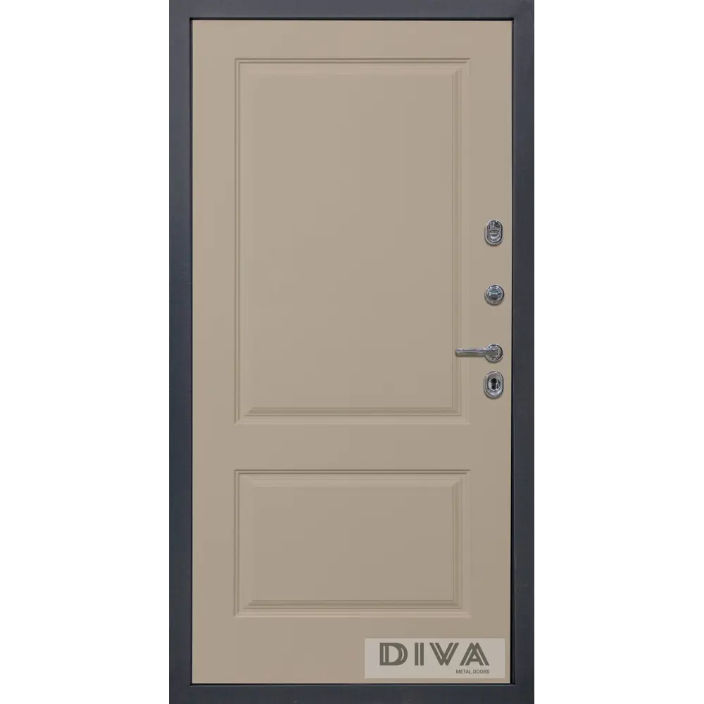 Фото 3 Входная дверь Diva МД-40 УТ-00072771 металлическая левая 205x86см цвет сталь Фото 3 Входная дверь Diva МД-40 УТ-00072771 металлическая левая 205x86см цвет сталь