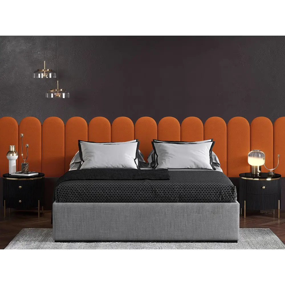 Фото 3 Комплект мягких панелей Tartilla арка велюр цвет оливковый 600x300x35мм 2шт Фото 3 Комплект мягких панелей Tartilla арка велюр цвет оливковый 600x300x35мм 2шт