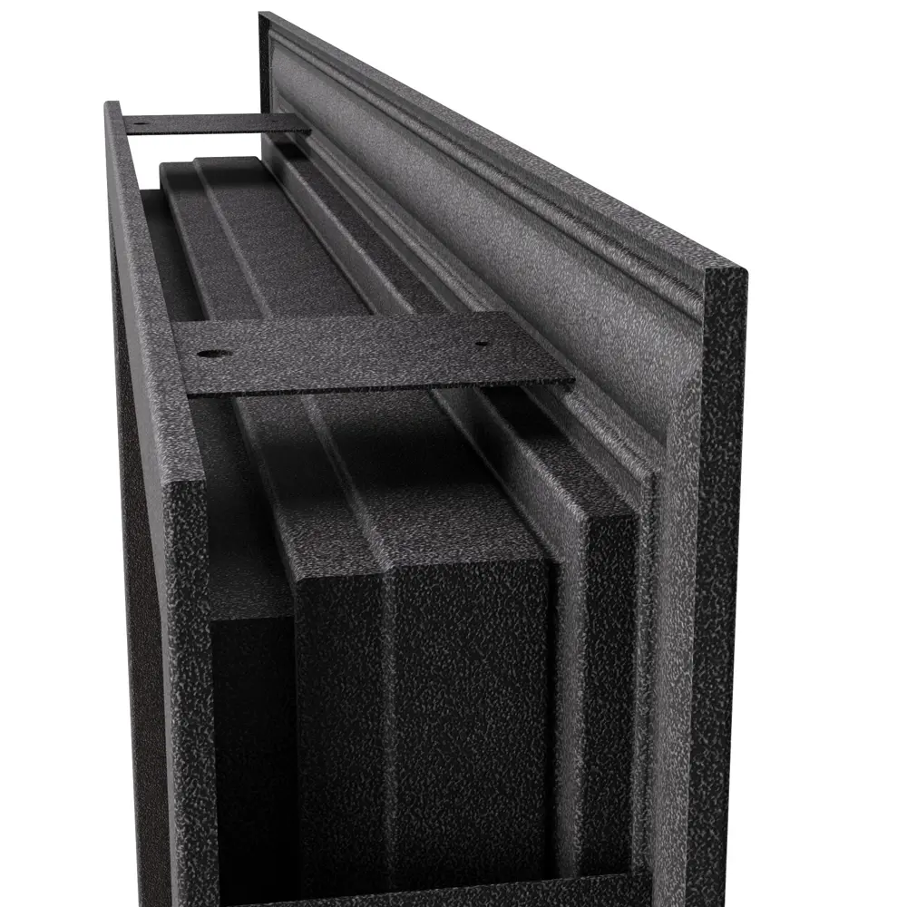 Фото 3 Входная дверь Torex Delta-M 10 левый 205x95см цвет черный/бежевый Фото 3 Входная дверь Torex Delta-M 10 левый 205x95см цвет черный/бежевый