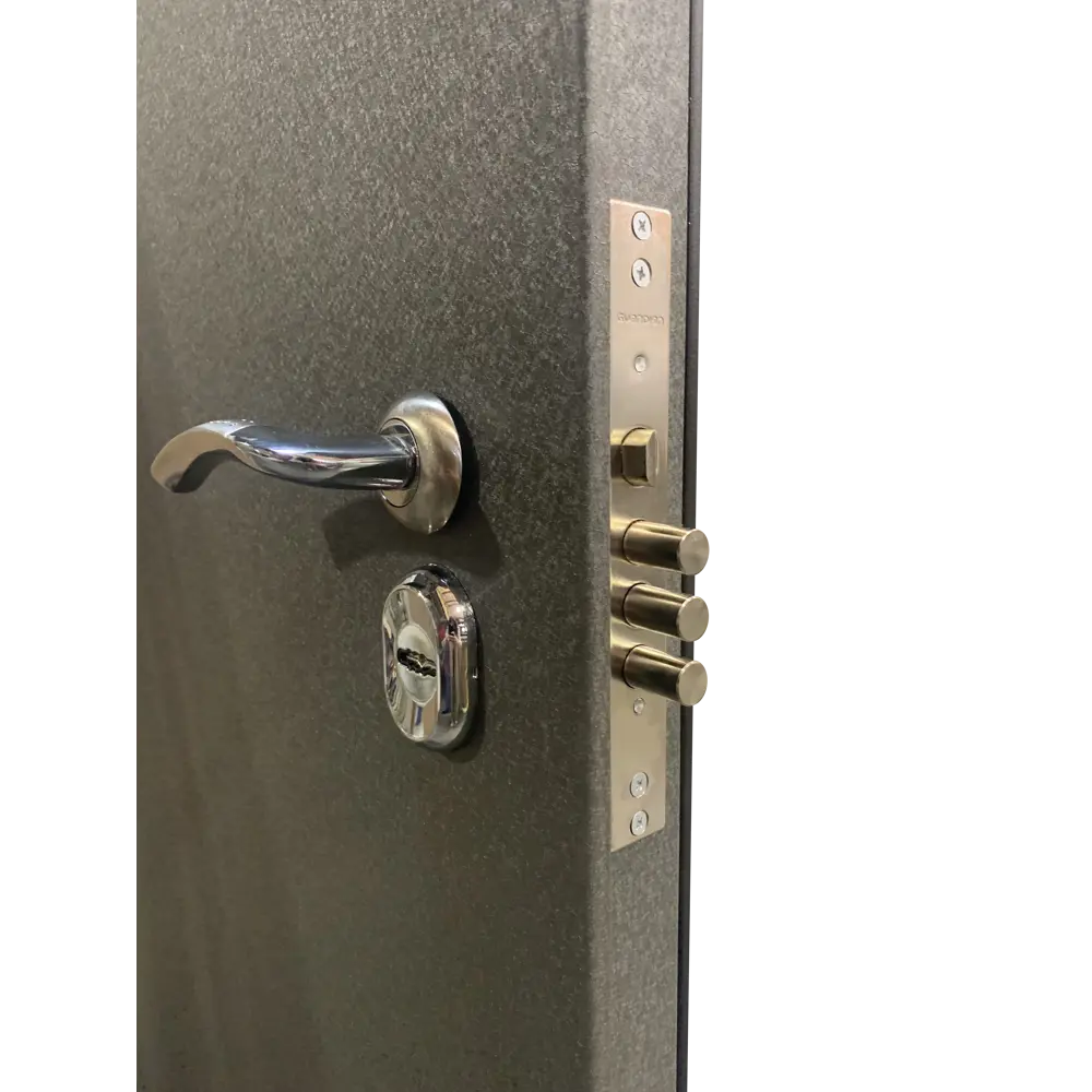 Фото 3 Входная дверь Амега Термо правый 100x200см цвет софт грей Фото 3 Входная дверь Амега Термо правый 100x200см цвет софт грей