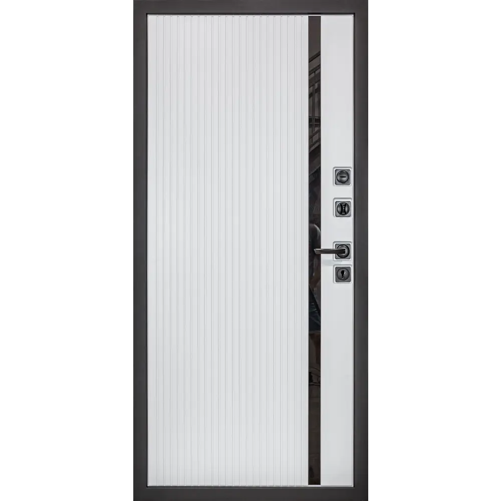 Фото 2 Входная дверь Diva МХ-46 205x86см правый цвет белый матовый Фото 2 Входная дверь Diva МХ-46 205x86см правый цвет белый матовый