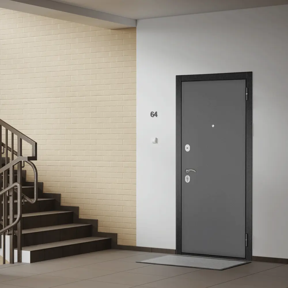 Фото 3 Входная дверь Torex Home Optima правая 96x205 черная
