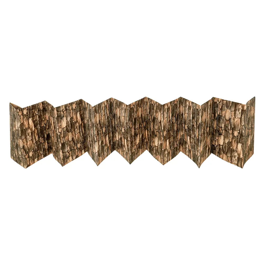 Фото 8 Панель ПВХ Lako decor Каменная кладка 6000x700мм 4.2м² 1шт коричнево-черный Фото 8 Панель ПВХ Lako decor Каменная кладка 6000x700мм 4.2м² 1шт коричнево-черный