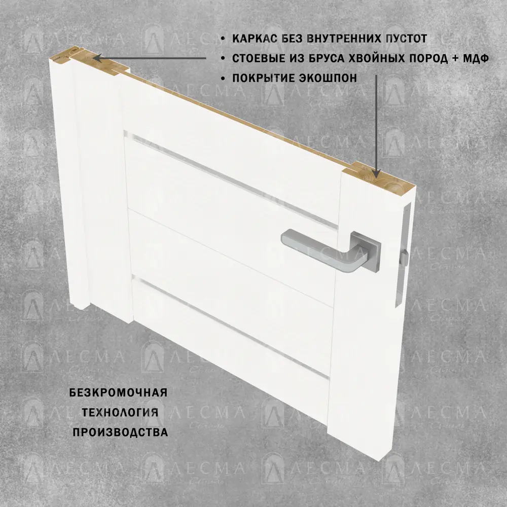 Фото 4 Комплект межкомнатной двери Лесма Стиль Рондо 30 200x70см пленка ПВХ отделка стеклом black star цвет белое дерево с коробом и наличниками Фото 4 Комплект межкомнатной двери Лесма Стиль Рондо 30 200x70см пленка ПВХ отделка стеклом black star цвет белое дерево с коробом и наличниками