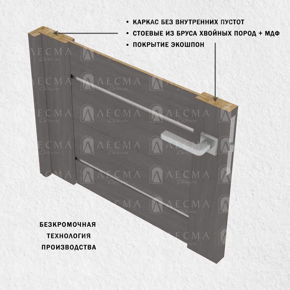 Фото 4 Комплект межкомнатной двери Лесма Стиль Рондо 20 80x200 см пленка ПВХ отделка стеклом black star цвет графит с коробом и наличниками Фото 4 Комплект межкомнатной двери Лесма Стиль Рондо 20 80x200 см пленка ПВХ отделка стеклом black star цвет графит с коробом и наличниками