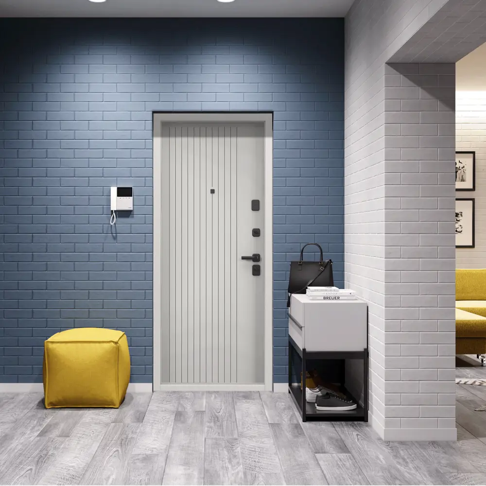 Фото 4 Входная дверь Torex Comfort X 120x207см правый цвет белый Фото 4 Входная дверь Torex Comfort X 120x207см правый цвет белый