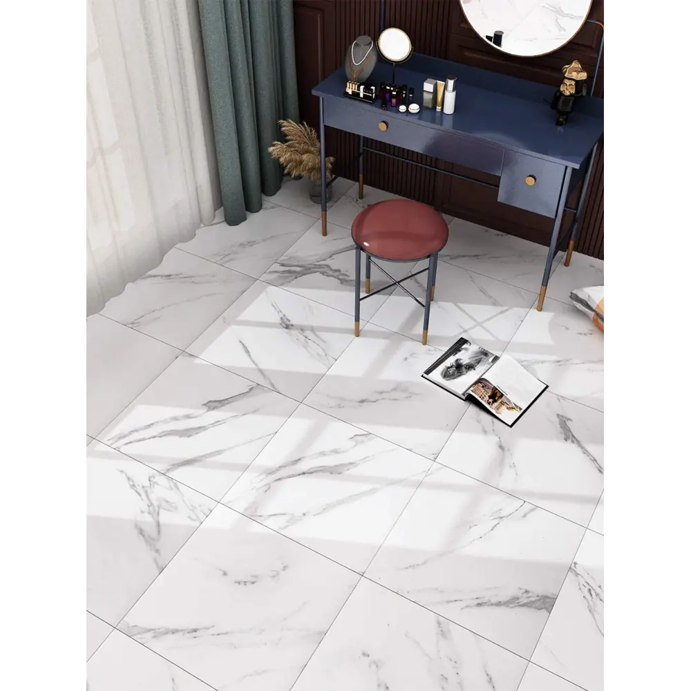 Фото 3 Комплект панелей ПВХ Bazzart Белый керамогранит матовый 300x300мм 4.05м² 45шт Фото 3 Комплект панелей ПВХ Bazzart Белый керамогранит матовый 300x300мм 4.05м² 45шт