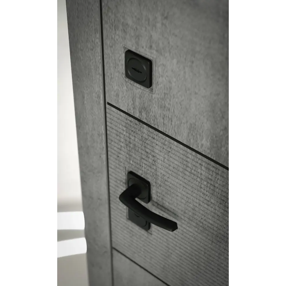 Фото 4 Входная дверь Labirintdoors Инфинити 205x96см правый цвет бетон светлый/бетон темный с зеркалом Фото 4 Входная дверь Labirintdoors Инфинити 205x96см правый цвет бетон светлый/бетон темный с зеркалом
