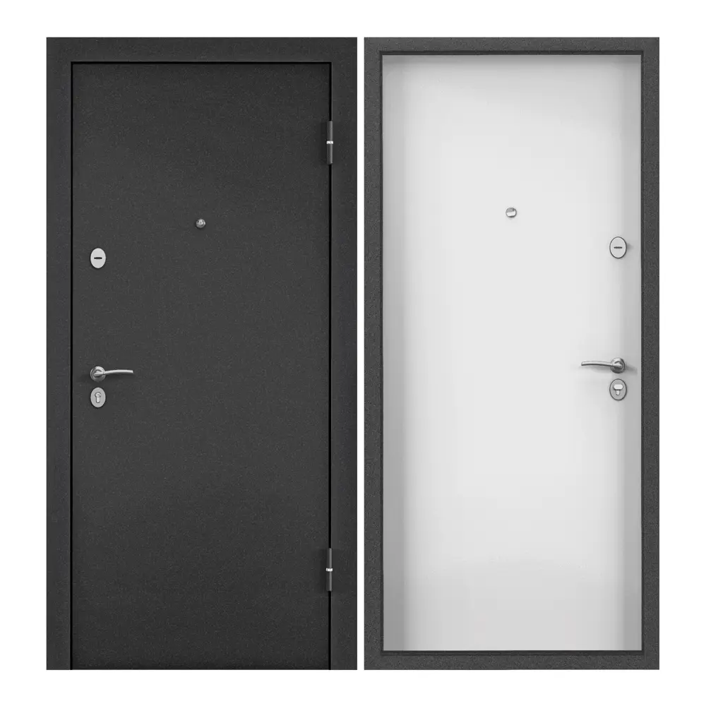 Фото Входная дверь Torex Terminal-B 205x95см правый белый Фото Входная дверь Torex Terminal-B 205x95см правый белый