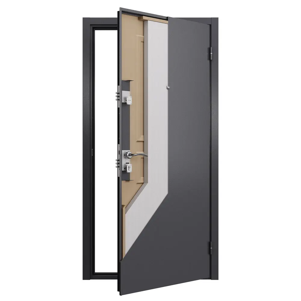 Фото 5 Входная дверь Torex Terminal-B 205x95см правый белый Фото 5 Входная дверь Torex Terminal-B 205x95см правый белый