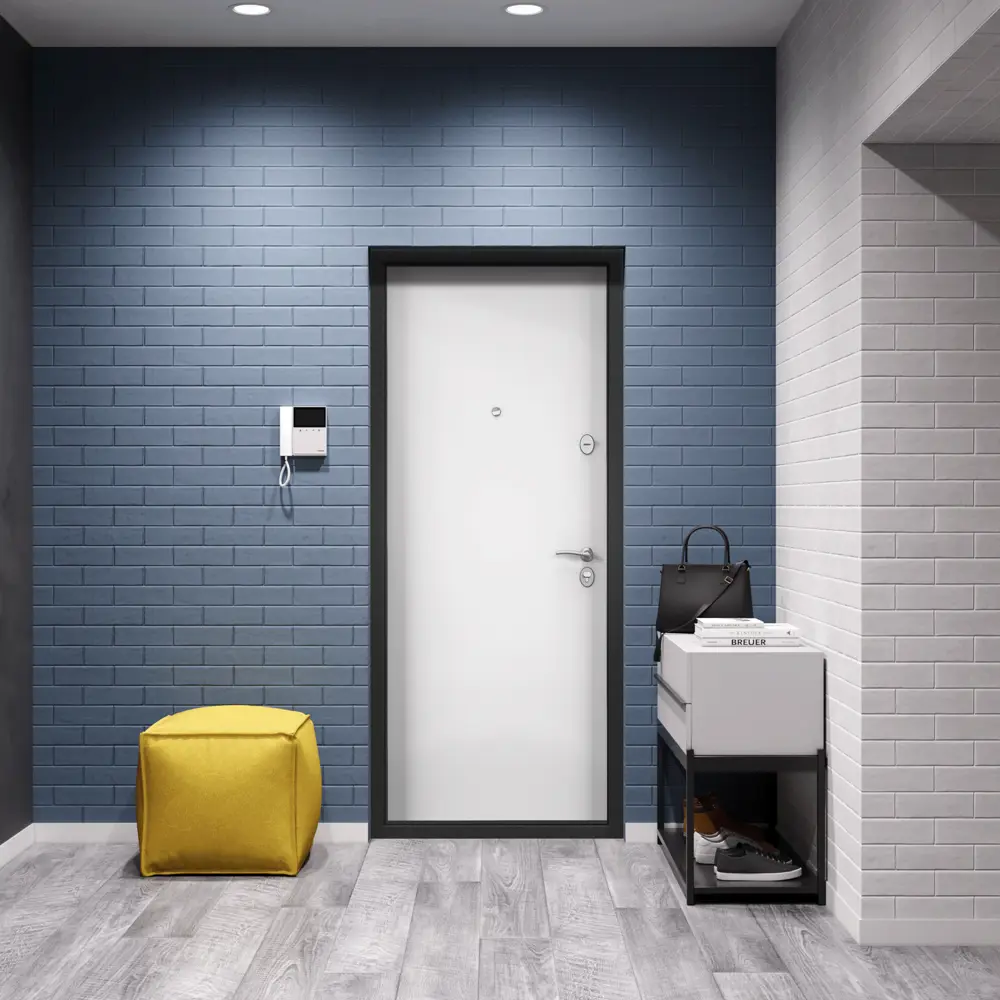 Фото 4 Входная дверь Torex Terminal-B 205x95см правый белый Фото 4 Входная дверь Torex Terminal-B 205x95см правый белый