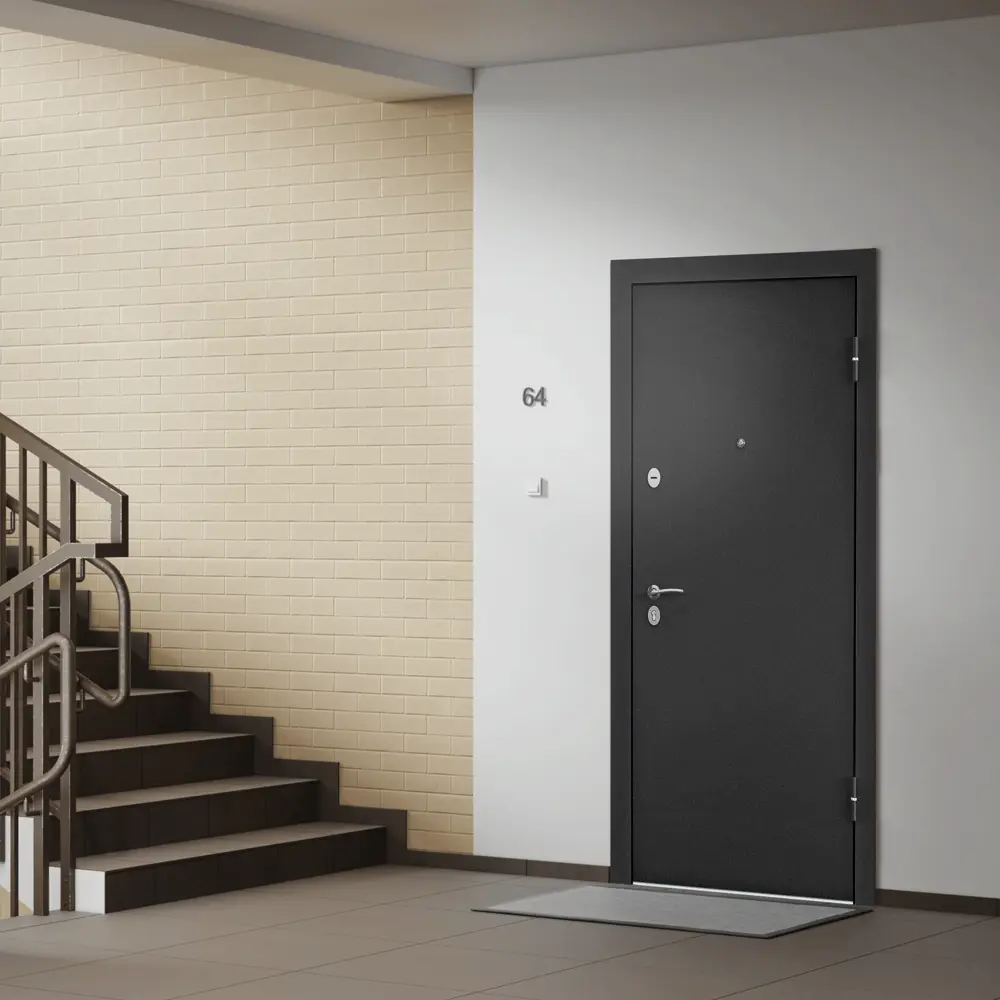 Фото 3 Входная дверь Torex Terminal-B 205x95см правый белый Фото 3 Входная дверь Torex Terminal-B 205x95см правый белый