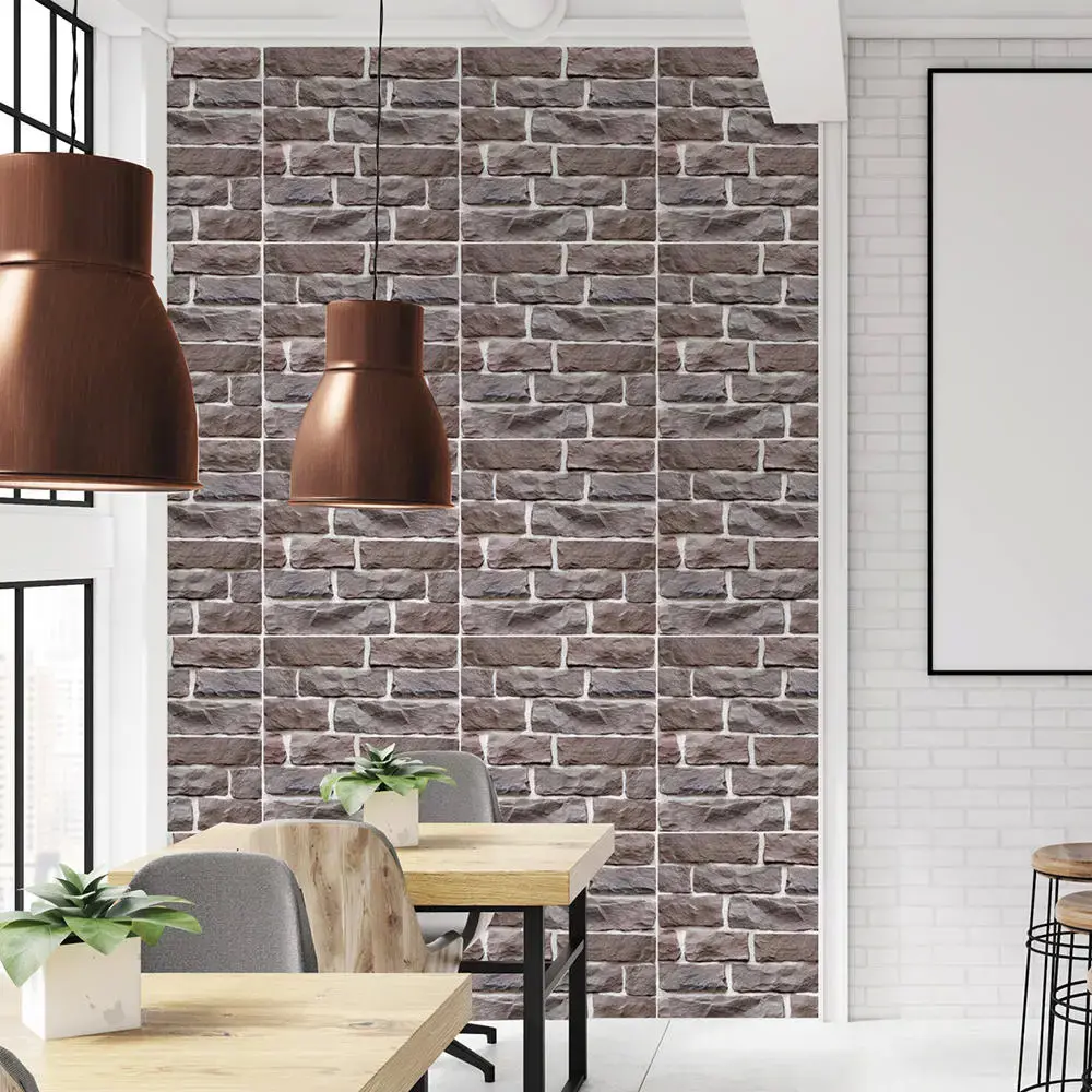 Фото 4 Комплект панелей ПВХ Bazzart Кирпич шале 300x300мм 0.09м² 1шт светло-коричневый Фото 4 Комплект панелей ПВХ Bazzart Кирпич шале 300x300мм 0.09м² 1шт светло-коричневый