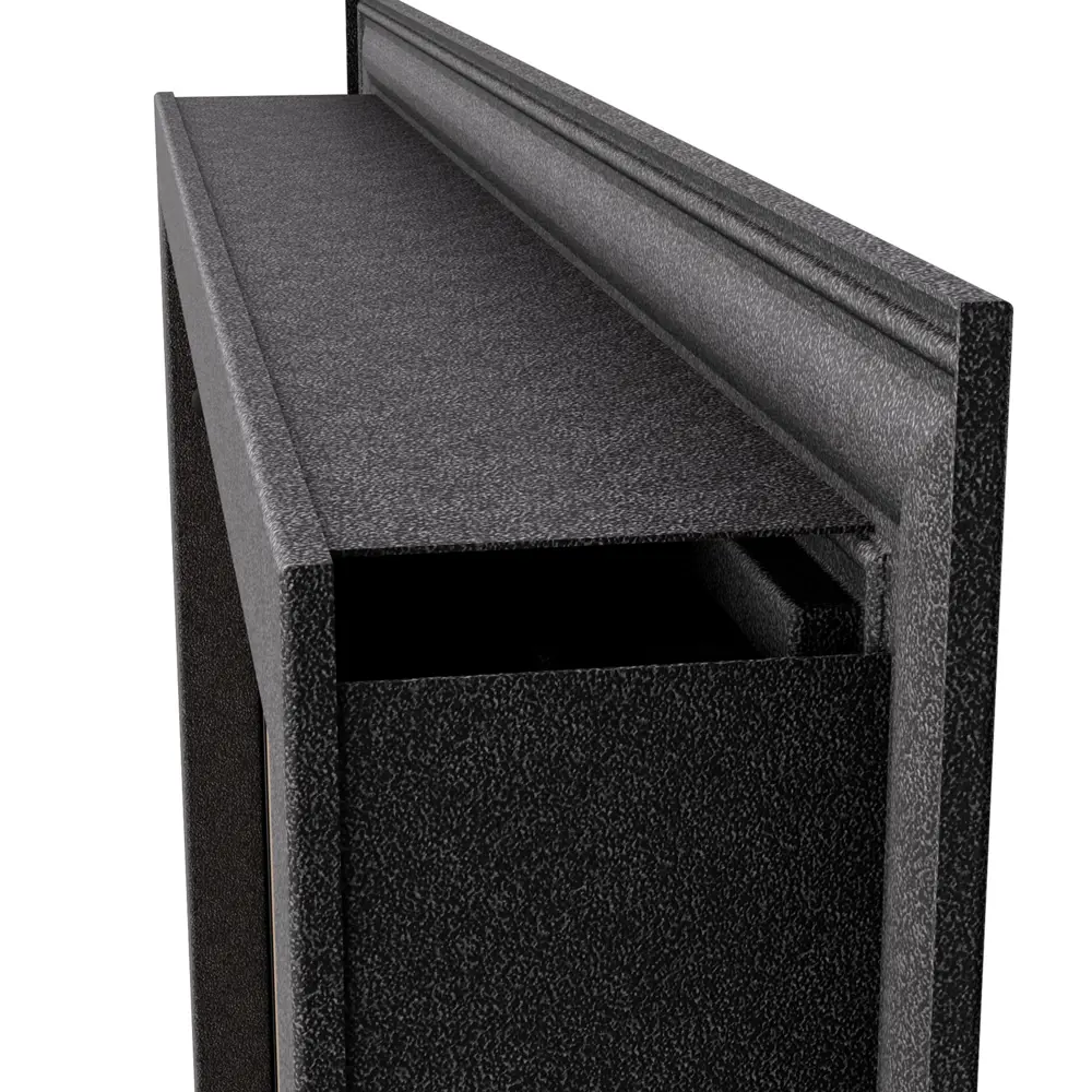 Фото 4 Входная дверь Torex Flat M 205x86см правый цвет бьянко/черный шелк с зеркалом Фото 4 Входная дверь Torex Flat M 205x86см правый цвет бьянко/черный шелк с зеркалом