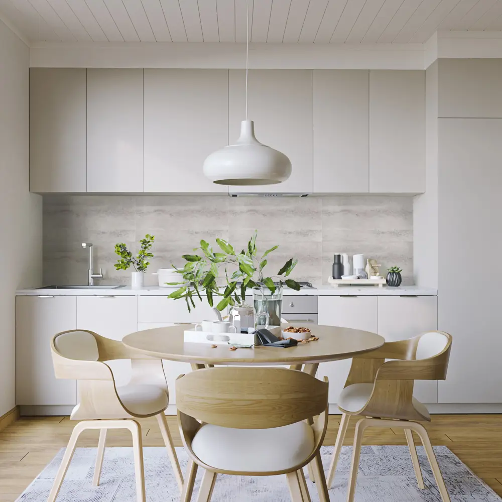 Фото 4 Комплект панелей ПВХ Bazzart сахарный кварц 300x300мм 4.05м² 45шт Фото 4 Комплект панелей ПВХ Bazzart сахарный кварц 300x300мм 4.05м² 45шт