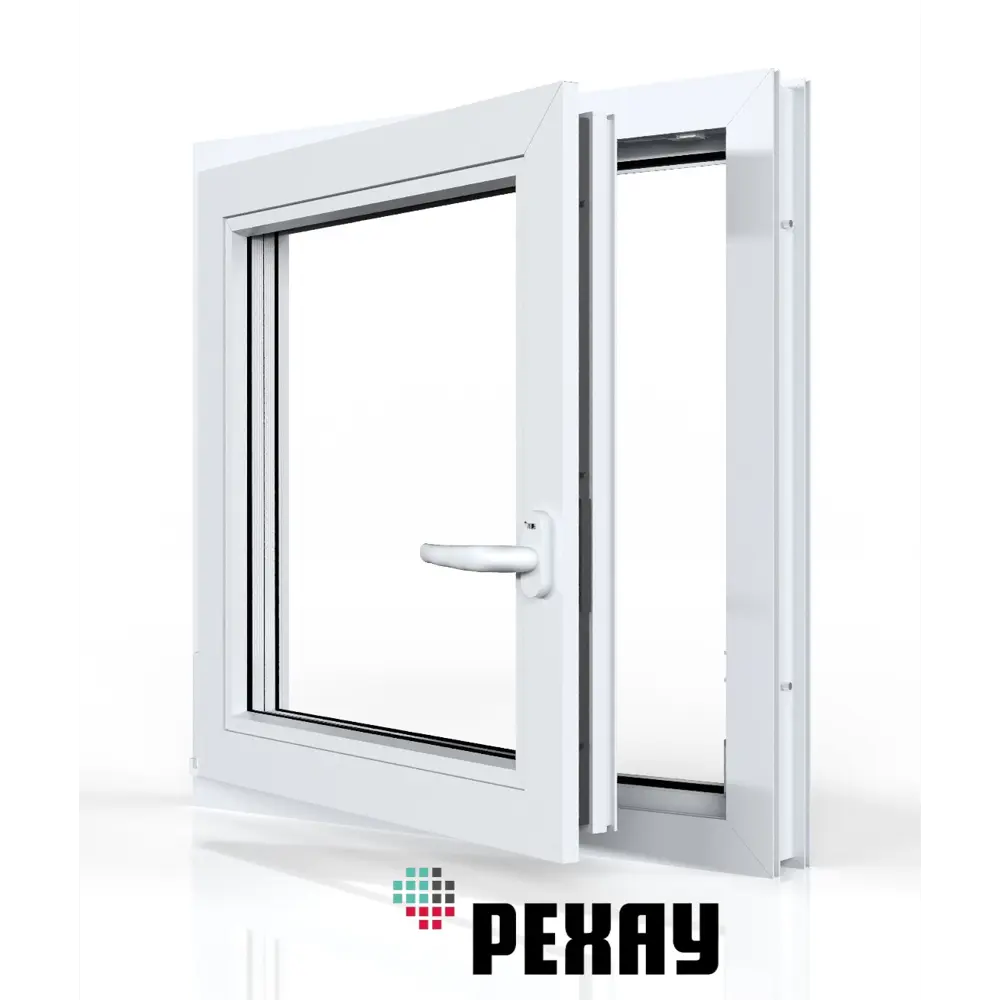 Фото 3 Пластиковое окно ПВХ Рехау Blitz 600x600мм (ВхШ) одностворчатое поворотно-откидное левое двухкамерный стеклопакет белый/золотой дуб Фото 3 Пластиковое окно ПВХ Рехау Blitz 600x600мм (ВхШ) одностворчатое поворотно-откидное левое двухкамерный стеклопакет белый/золотой дуб