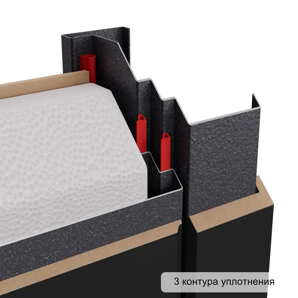 Фото 6 Входная дверь Torex Terminal-D левый 205x95см цвет бьянко Фото 6 Входная дверь Torex Terminal-D левый 205x95см цвет бьянко