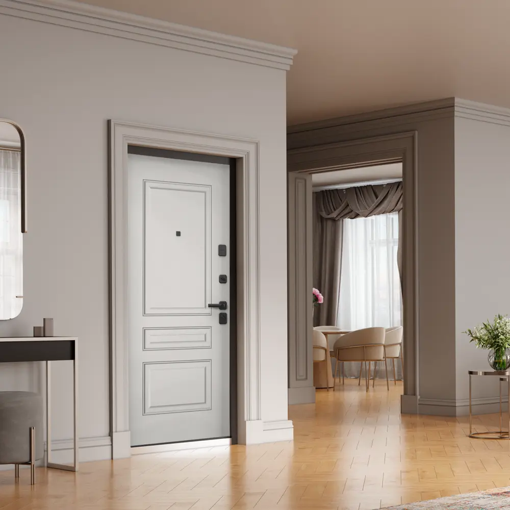 Фото 4 Входная дверь Torex Comfort X правый 205x89см цвет бьянко Фото 4 Входная дверь Torex Comfort X правый 205x89см цвет бьянко