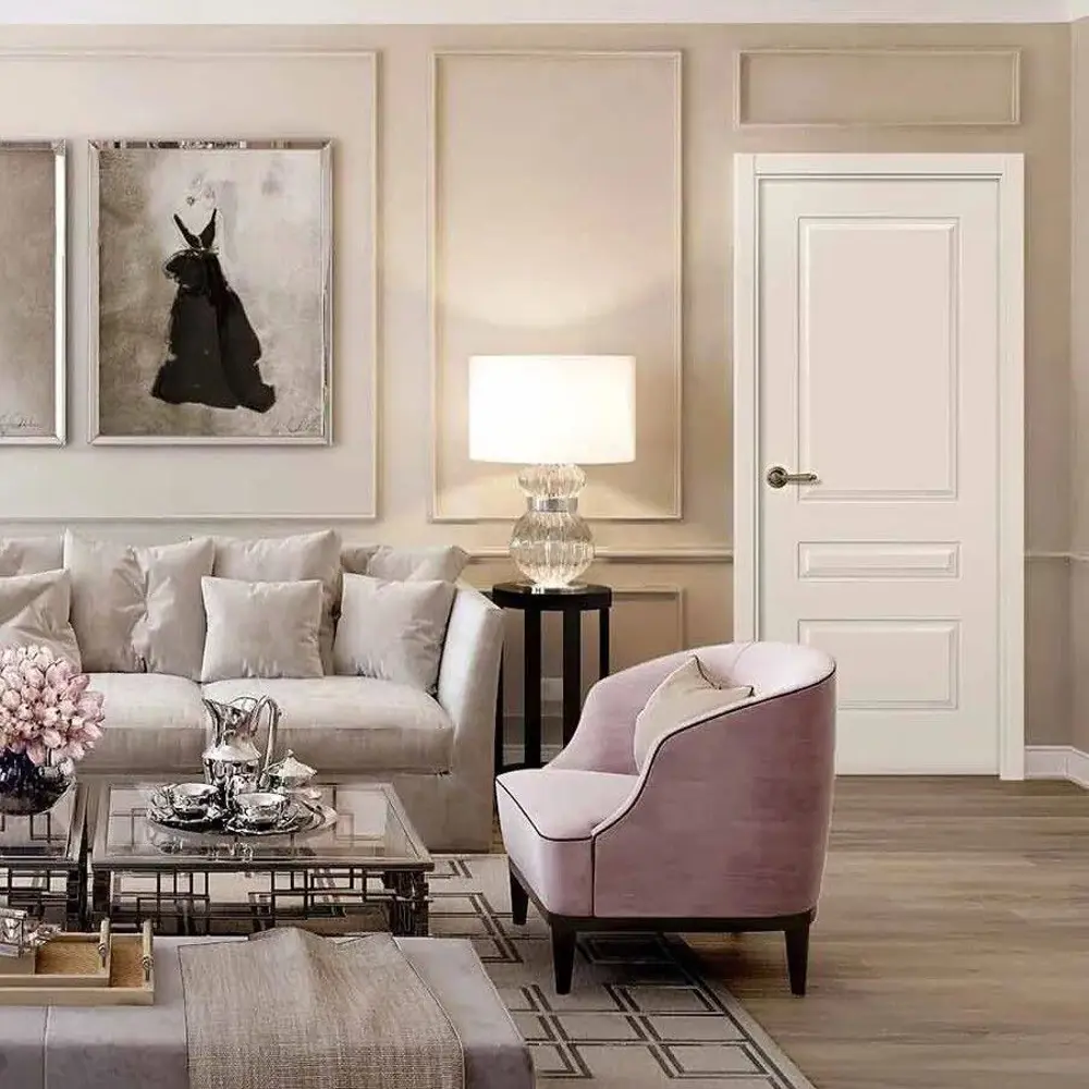 Фото 6 Дверной блок Belwooddoors Роялти глухой без замка и петель в комплекте 200x60см жемчуг Фото 6 Дверной блок Belwooddoors Роялти глухой без замка и петель в комплекте 200x60см жемчуг