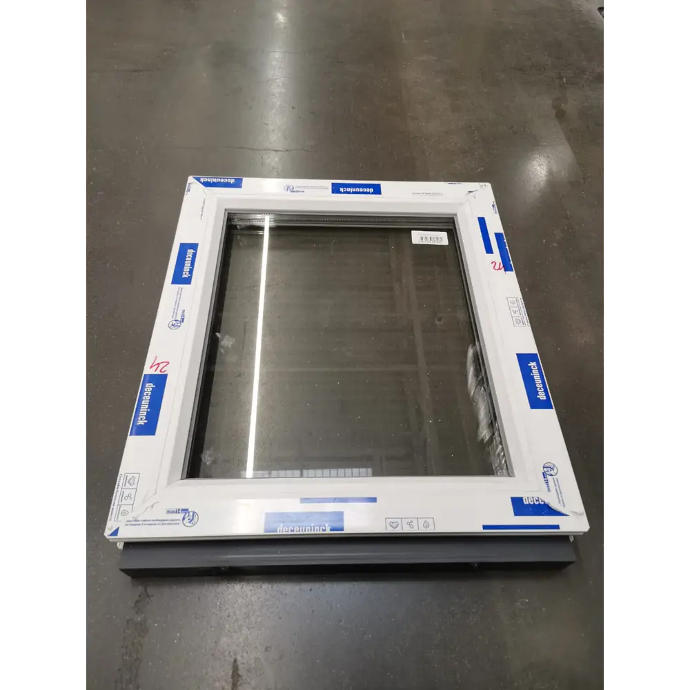 Фото Пластиковое окно ПВХ Deceuninck глухое 900x2100мм (ШхВ) двухкамерный стеклопакет белый Фото Пластиковое окно ПВХ Deceuninck глухое 900x2100мм (ШхВ) двухкамерный стеклопакет белый