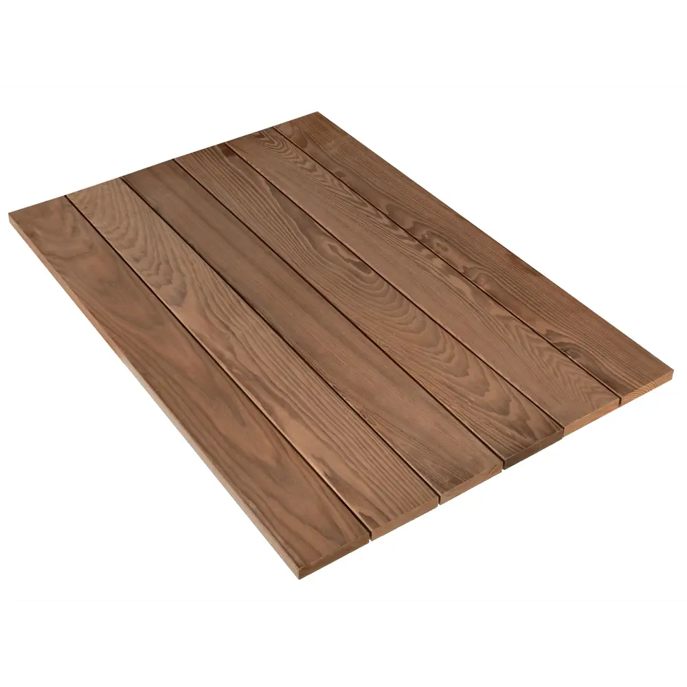 Фото 2 Прямой планкен Thermodecking ясень сорт Экстра 1500x120x20мм 4шт Фото 2 Прямой планкен Thermodecking ясень сорт Экстра 1500x120x20мм 4шт