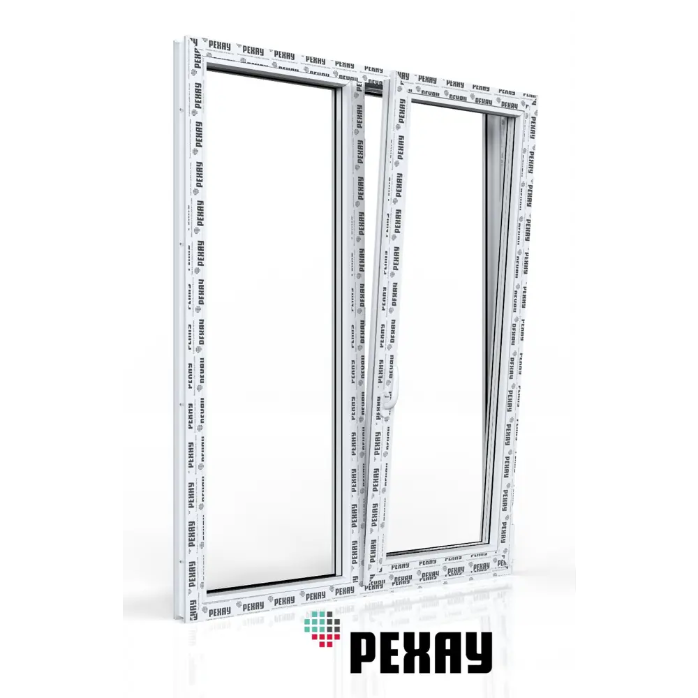 Фото 4 Пластиковое окно ПВХ Рехау Blitz 1500x1200мм (ВхШ) двухстворчатое глухое левое/поворотно-откидное правое однокамерный стеклопакет цвет белый Фото 4 Пластиковое окно ПВХ Рехау Blitz 1500x1200мм (ВхШ) двухстворчатое глухое левое/поворотно-откидное правое однокамерный стеклопакет цвет белый