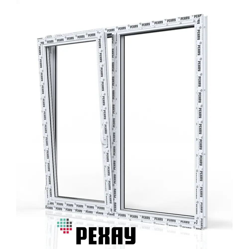 Фото 4 Пластиковое окно ПВХ Рехау Blitz 1000x1200мм (ВхШ) двухстворчатое поворотно-откидное левое/глухое правое однокамерный стеклопакет цвет белый Фото 4 Пластиковое окно ПВХ Рехау Blitz 1000x1200мм (ВхШ) двухстворчатое поворотно-откидное левое/глухое правое однокамерный стеклопакет цвет белый