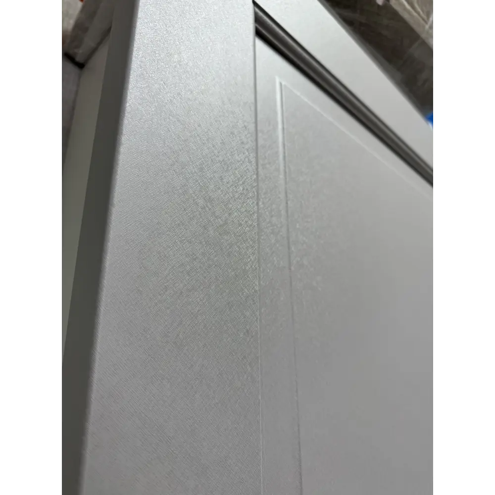 Фото 2 Комплект межкомнатной двери Дверные решения Криста-2 глухая 200x70см ПВХ цвет лофт светлый с коробом и наличниками