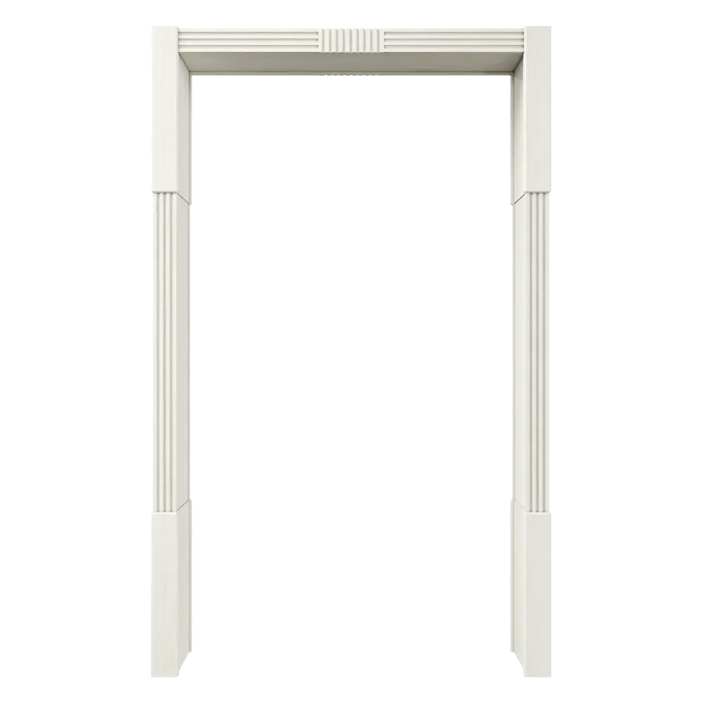 Фото Арка межкомнатная Cosca Décor 210x80-120см МДФ мелинга белая Фото Арка межкомнатная Cosca Décor 210x80-120см МДФ мелинга белая