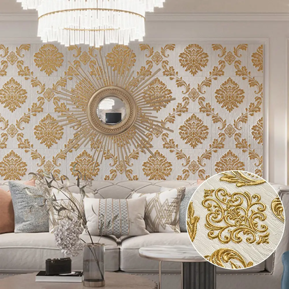 Фото 3 Панель ПВХ Lako decor Барокко 700x700мм 0.49м² 1шт бежевый 2 Фото 3 Панель ПВХ Lako decor Барокко 700x700мм 0.49м² 1шт бежевый 2