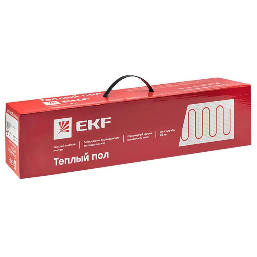 Фото 4 Нагревательный мат для теплого пола Ekf 1 м², 150 Вт Фото 4 Нагревательный мат для теплого пола Ekf 1 м², 150 Вт