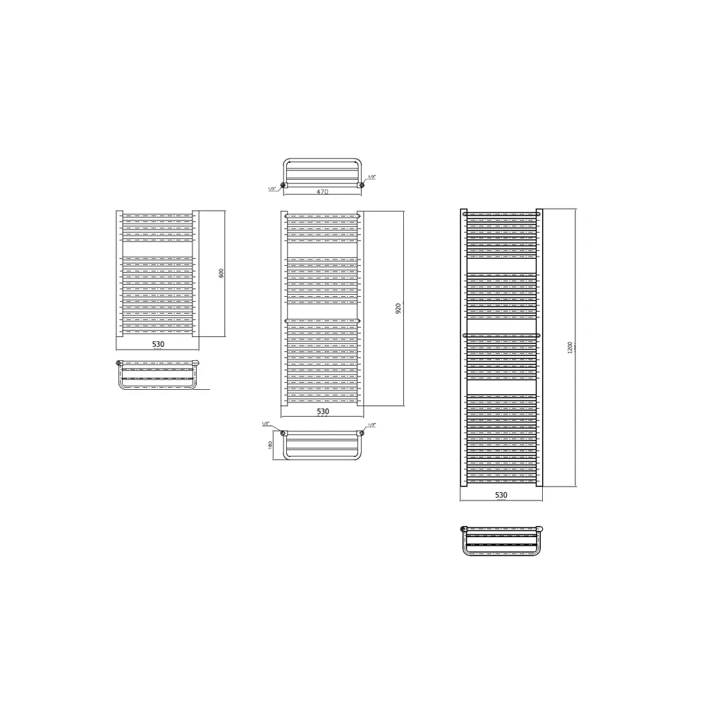 Фото Полотенцесушитель электрический Luxrad Regular G Plus 300 Вт 53x60 см с терморегулятором Selmo Smart Program ТЭН справа цвет белый Фото Полотенцесушитель электрический Luxrad Regular G Plus 300 Вт 53x60 см с терморегулятором Selmo Smart Program ТЭН справа цвет белый