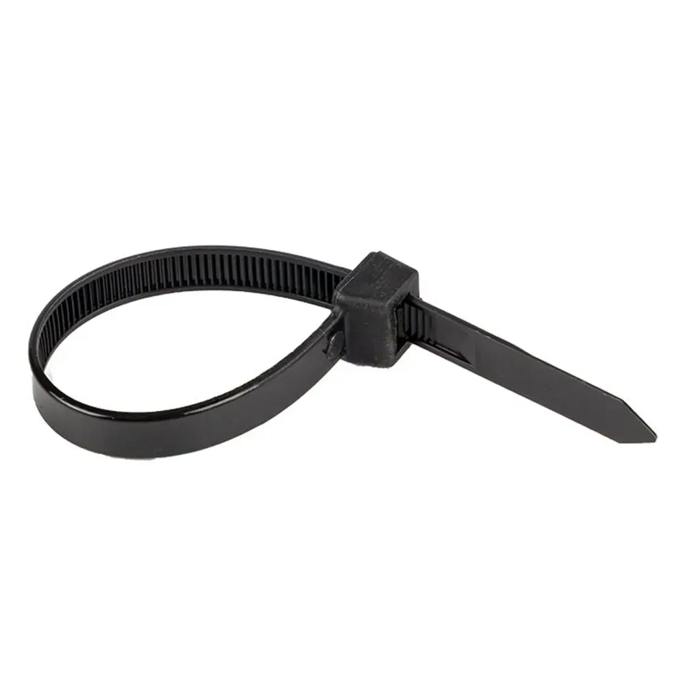Фото Кабельная стяжка EKF Basic 7.2x150 мм нейлон цвет черный 100 шт. Фото Кабельная стяжка EKF Basic 7.2x150 мм нейлон цвет черный 100 шт.