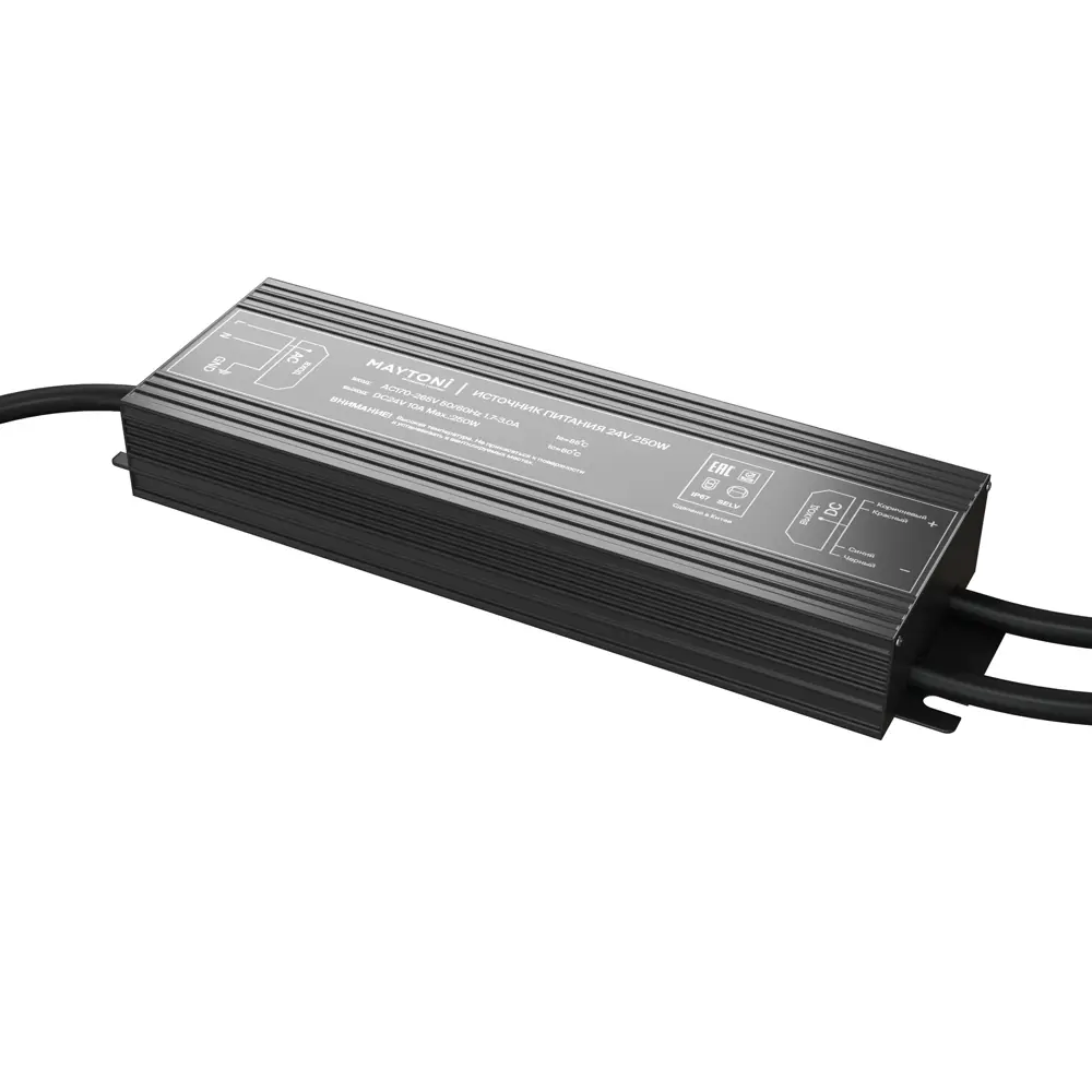 Фото Блок питания для светодиодов MAYTONI 020213 PSI001 Led strip 100-240 В 24 Вт IP67 Фото Блок питания для светодиодов MAYTONI 020213 PSI001 Led strip 100-240 В 24 Вт IP67