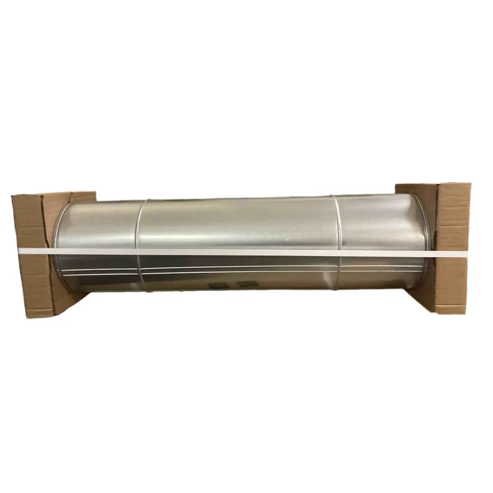 Фото Шумоглушитель круглый Diaflex DSV 100/600 D100 мм 0.6 м оцинкованная сталь Фото Шумоглушитель круглый Diaflex DSV 100/600 D100 мм 0.6 м оцинкованная сталь