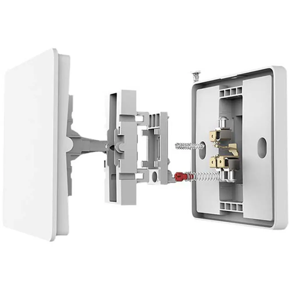 Фото 2 Выключатель встраиваемый Yeelight Smart Switch YLKG12YL 1 клавиша цвет белый Фото 2 Выключатель встраиваемый Yeelight Smart Switch YLKG12YL 1 клавиша цвет белый