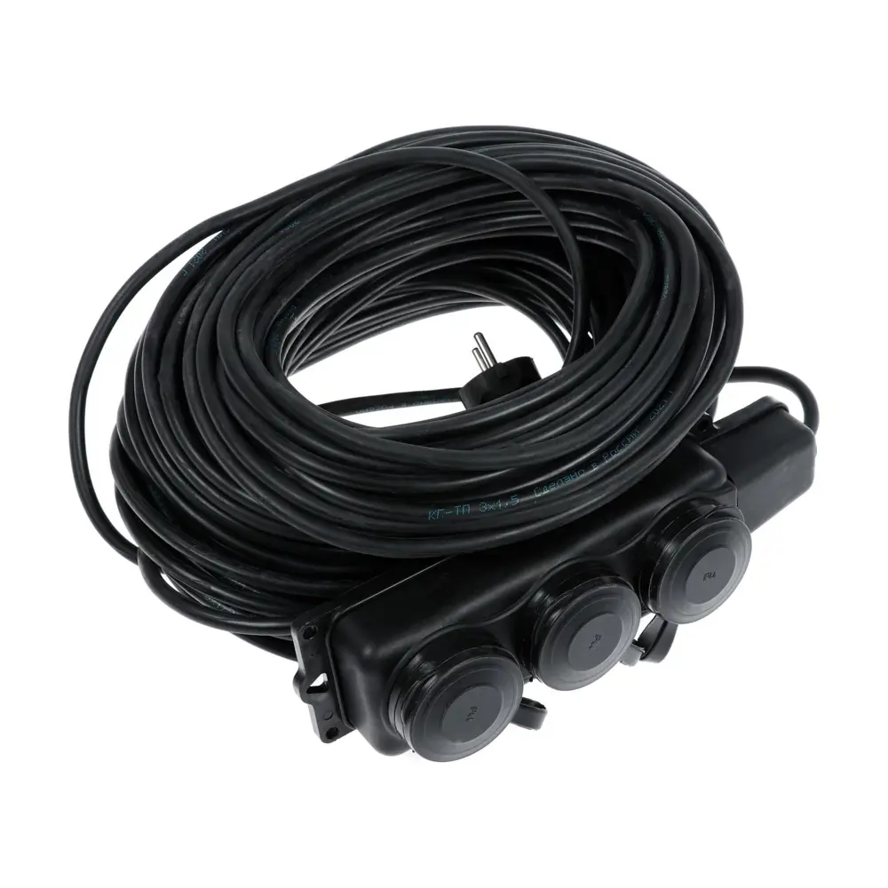 Фото 5 Удлинитель с заземлением Luazon lighting 6884816 3 розетки 50 м Фото 5 Удлинитель с заземлением Luazon lighting 6884816 3 розетки 50 м