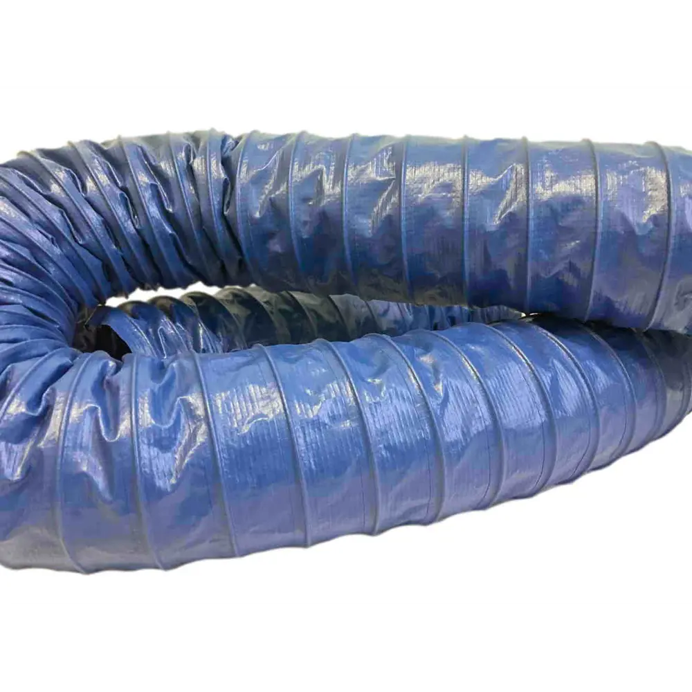 Фото Воздуховод TEX PVC-F-300-80/5 D80 мм полиэфир цвет синий Фото Воздуховод TEX PVC-F-300-80/5 D80 мм полиэфир цвет синий