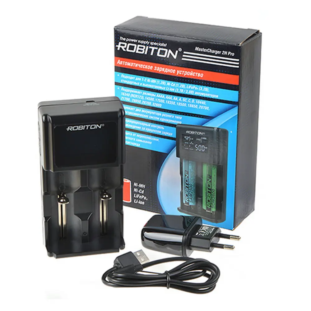 Фото 4 Зарядное устройство Robiton MasterCharger 2H Pro Фото 4 Зарядное устройство Robiton MasterCharger 2H Pro
