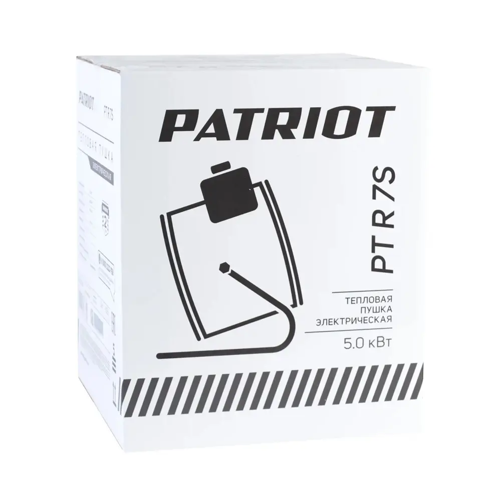 Фото 3 Тепловая пушка электрическая Patriot PT-R 7S 5000 Вт Фото 3 Тепловая пушка электрическая Patriot PT-R 7S 5000 Вт