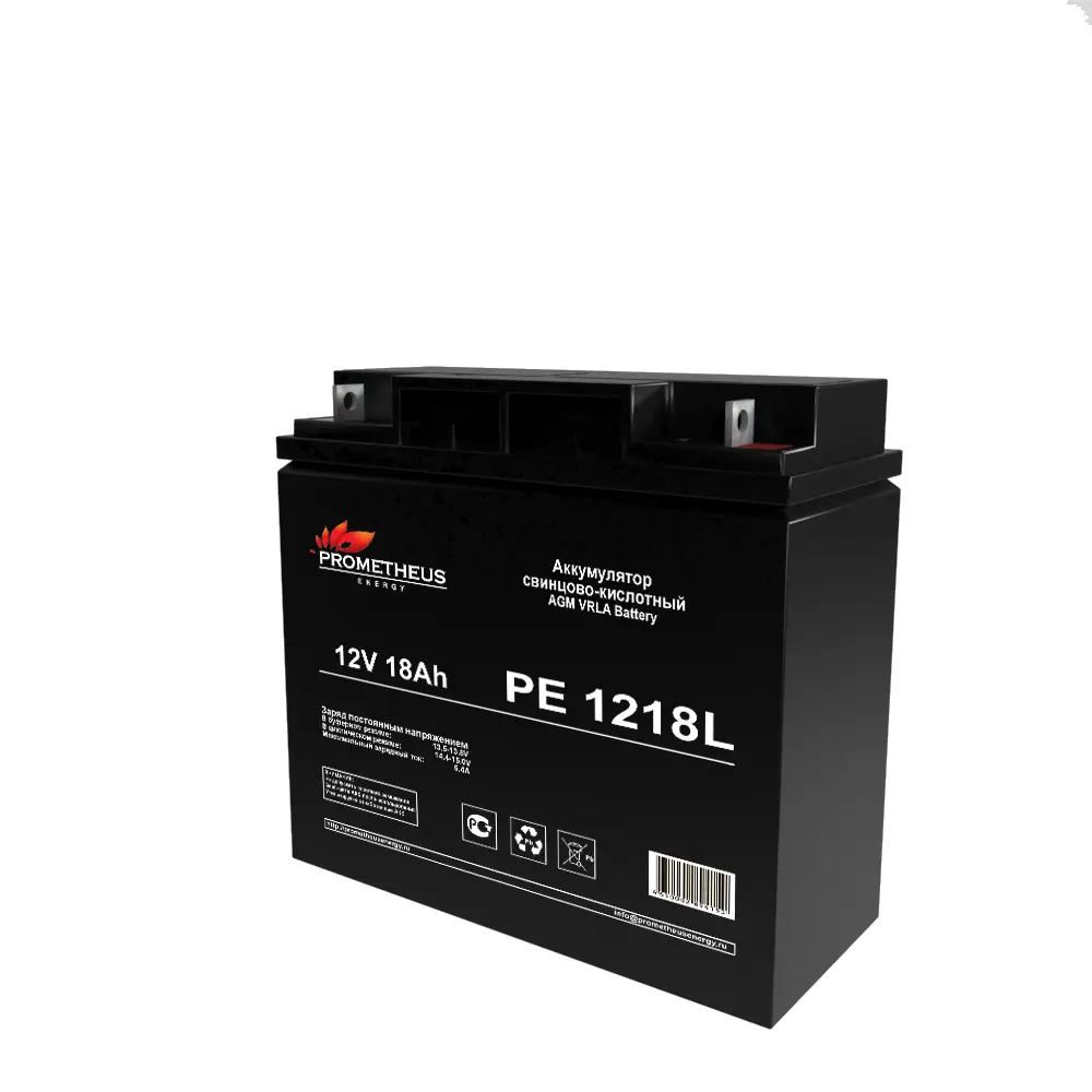 Фото 2 Аккумулятор Prometheus Energy PE1218L Фото 2 Аккумулятор Prometheus Energy PE1218L