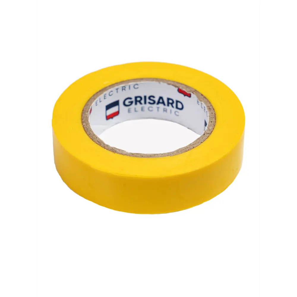 Фото 4 Изолента Grisard Electric 15мм 10м ПВХ желтый Фото 4 Изолента Grisard Electric 15мм 10м ПВХ желтый
