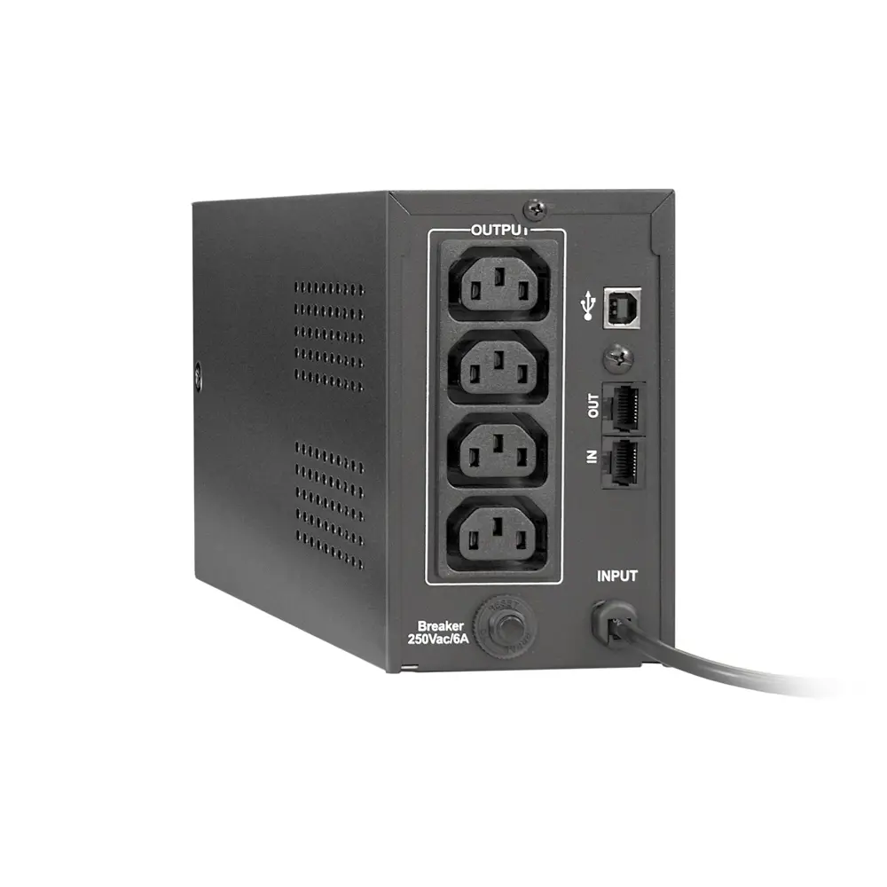 Фото 2 Источник бесперебойного питания Exegate ULB-600.LCD.AVR.4C13.RJ.USB 600 ВА 360 Вт Фото 2 Источник бесперебойного питания Exegate ULB-600.LCD.AVR.4C13.RJ.USB 600 ВА 360 Вт