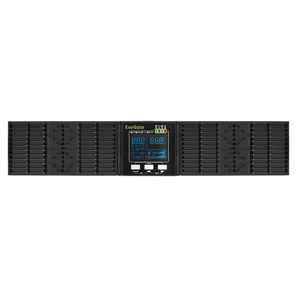 Фото Источник бесперебойного питания Exegate ULS-2000.LCD.AVR.6C13.USB.RS232.SNMP.2U 2000 ВА 2000 Вт Фото Источник бесперебойного питания Exegate ULS-2000.LCD.AVR.6C13.USB.RS232.SNMP.2U 2000 ВА 2000 Вт