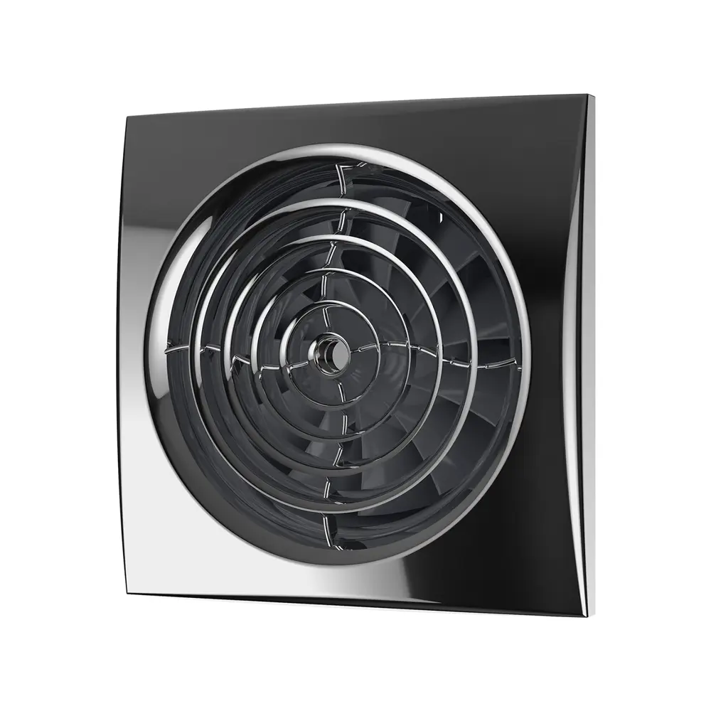 Фото Вентилятор вытяжной Diciti Aura 5C Chrome D125 мм 30 дБ 180 м³/ч обратный клапан цвет хром Фото Вентилятор вытяжной Diciti Aura 5C Chrome D125 мм 30 дБ 180 м³/ч обратный клапан цвет хром