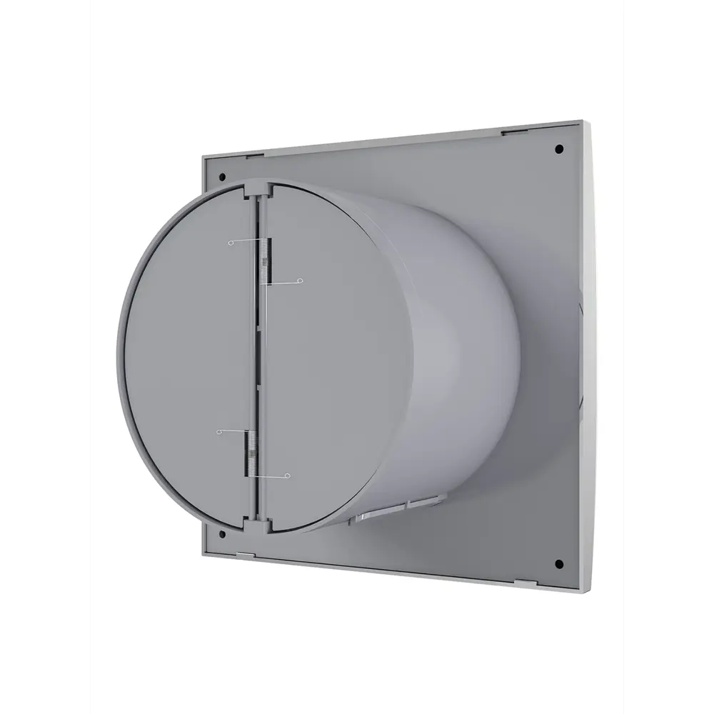 Фото 4 Вентилятор вытяжной Diciti Aura 5C Chrome D125 мм 30 дБ 180 м³/ч обратный клапан цвет хром Фото 4 Вентилятор вытяжной Diciti Aura 5C Chrome D125 мм 30 дБ 180 м³/ч обратный клапан цвет хром