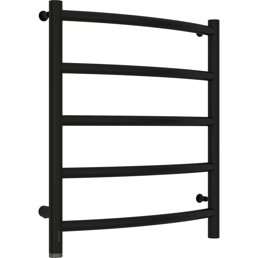 Фото Полотенцесушитель электрический Сунержа Галант 4.0 532x600 мм 90 Вт с терморегулятором лесенка левый цвет черный матовый Фото Полотенцесушитель электрический Сунержа Галант 4.0 532x600 мм 90 Вт с терморегулятором лесенка левый цвет черный матовый