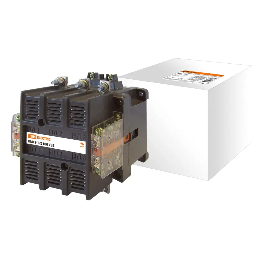 Фото Контактор Tdm electric ПМ12-125100 У3Б 125 А 220 В Фото Контактор Tdm electric ПМ12-125100 У3Б 125 А 220 В