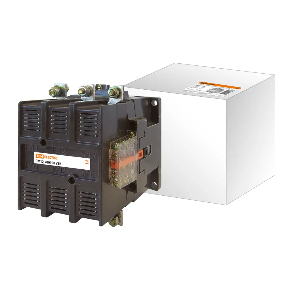 Фото Контактор Tdm electric ПМ12-200100 200 А 380 В Фото Контактор Tdm electric ПМ12-200100 200 А 380 В